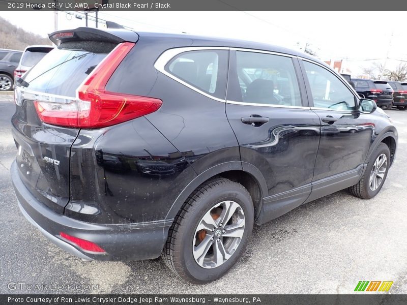 Crystal Black Pearl / Black 2019 Honda CR-V LX AWD