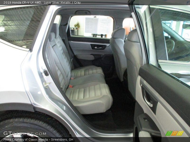 Lunar Silver Metallic / Gray 2019 Honda CR-V LX AWD