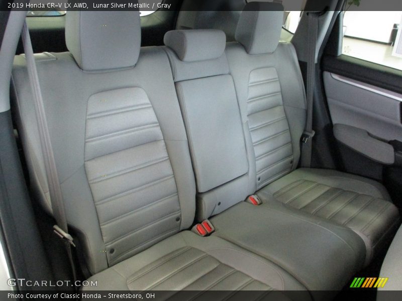 Lunar Silver Metallic / Gray 2019 Honda CR-V LX AWD