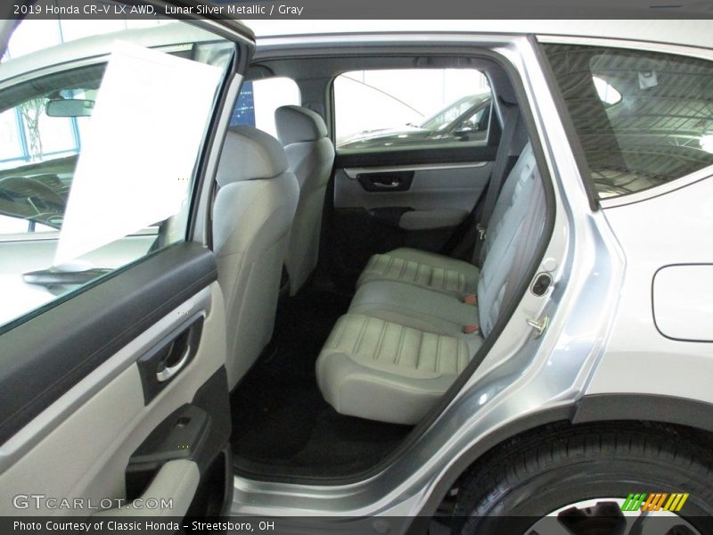 Lunar Silver Metallic / Gray 2019 Honda CR-V LX AWD