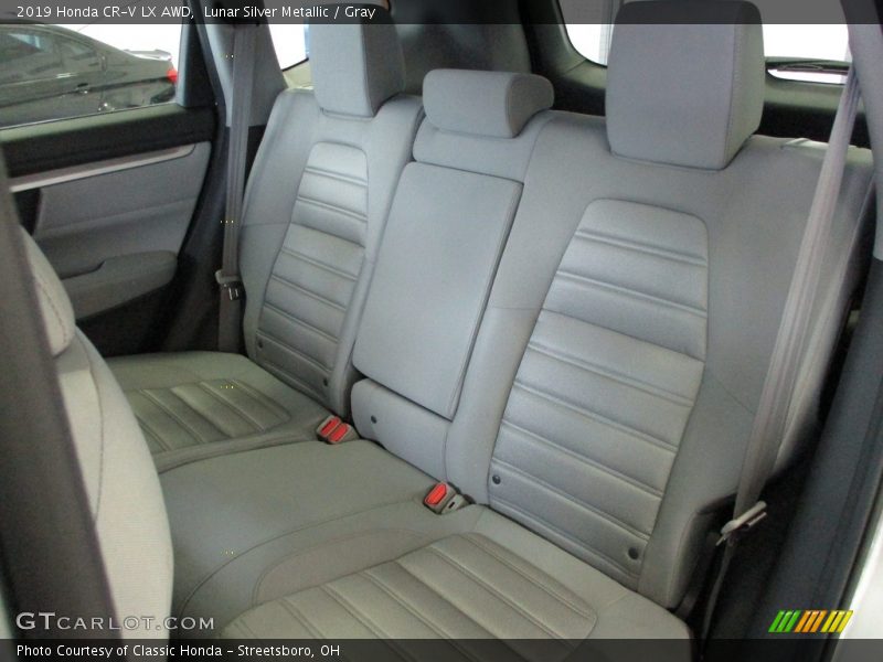 Lunar Silver Metallic / Gray 2019 Honda CR-V LX AWD
