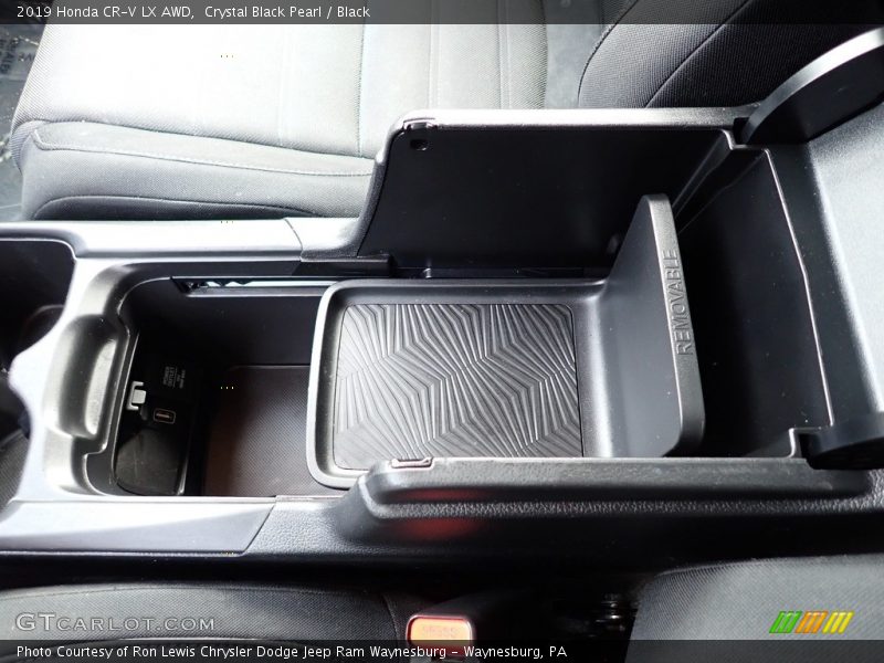 Crystal Black Pearl / Black 2019 Honda CR-V LX AWD