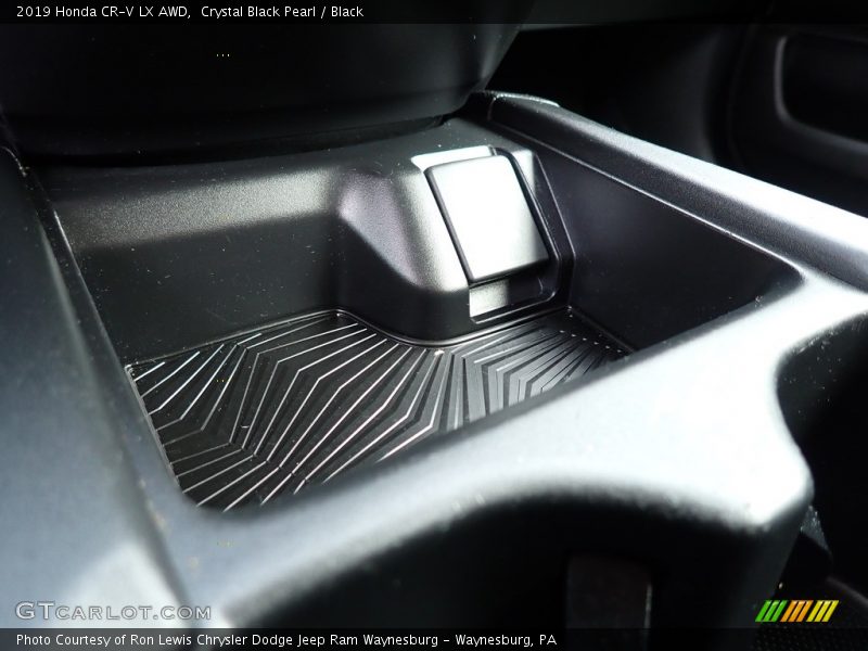 Crystal Black Pearl / Black 2019 Honda CR-V LX AWD