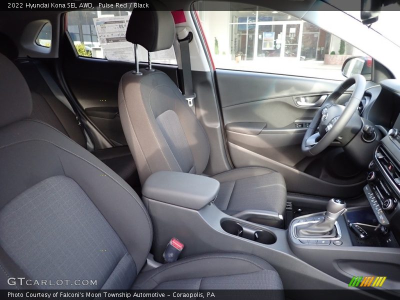 Pulse Red / Black 2022 Hyundai Kona SEL AWD