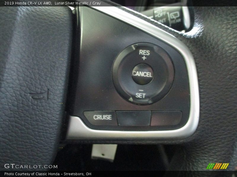 Lunar Silver Metallic / Gray 2019 Honda CR-V LX AWD