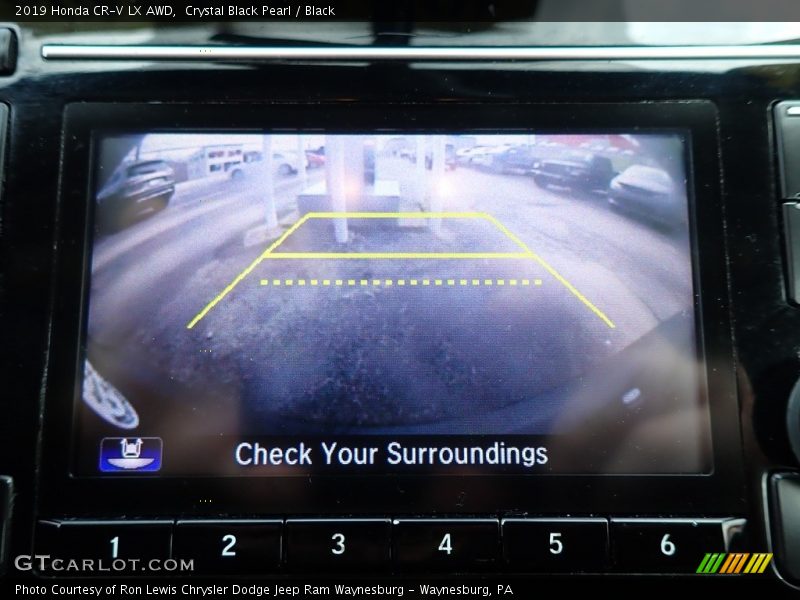 Crystal Black Pearl / Black 2019 Honda CR-V LX AWD