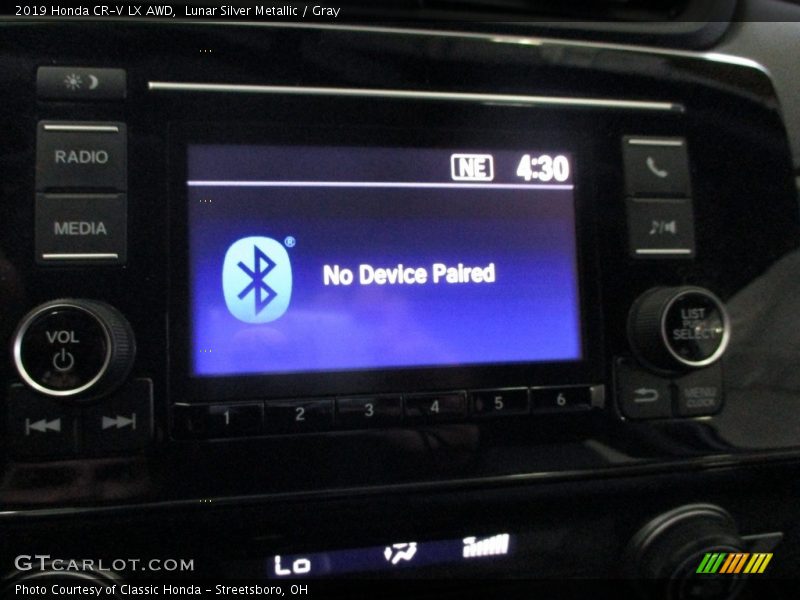 Lunar Silver Metallic / Gray 2019 Honda CR-V LX AWD