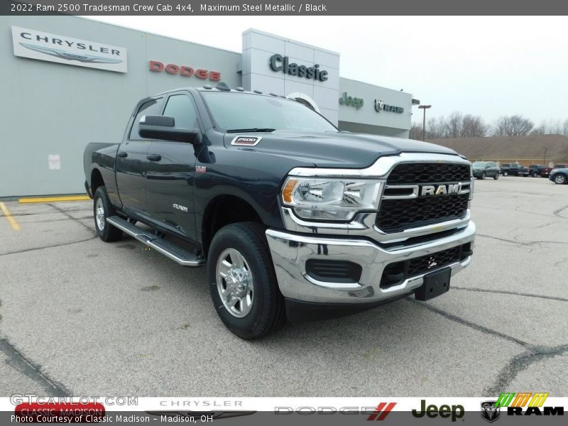 Maximum Steel Metallic / Black 2022 Ram 2500 Tradesman Crew Cab 4x4