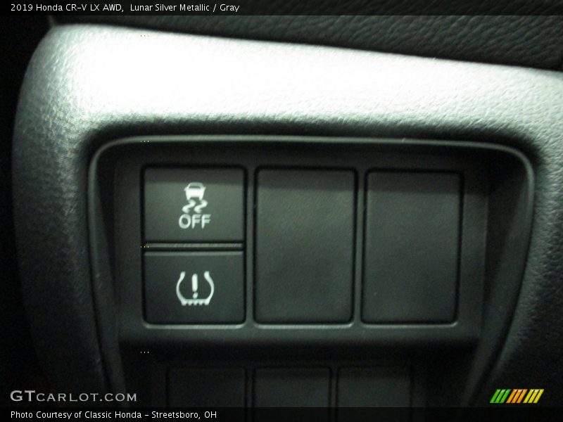 Lunar Silver Metallic / Gray 2019 Honda CR-V LX AWD