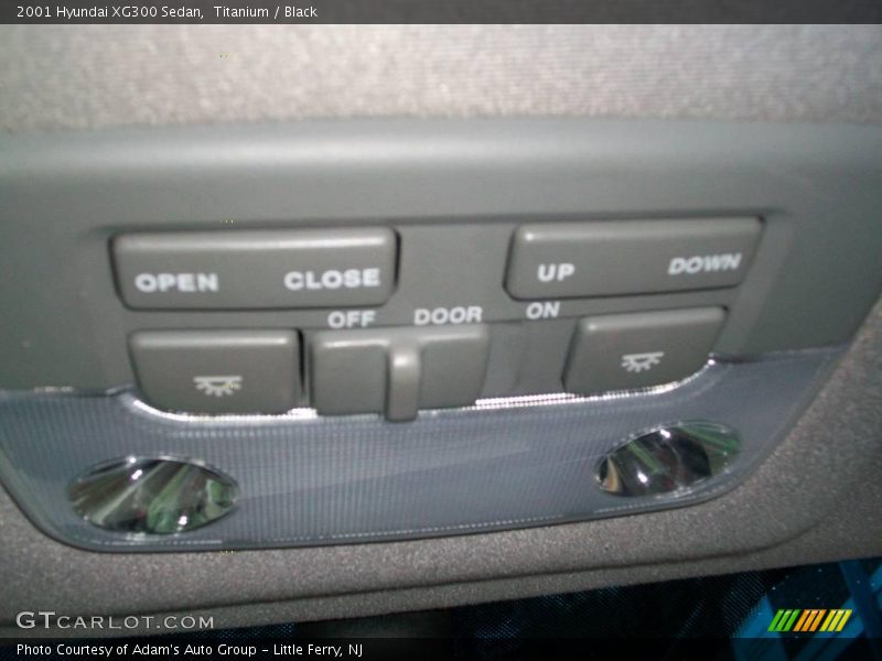 Titanium / Black 2001 Hyundai XG300 Sedan