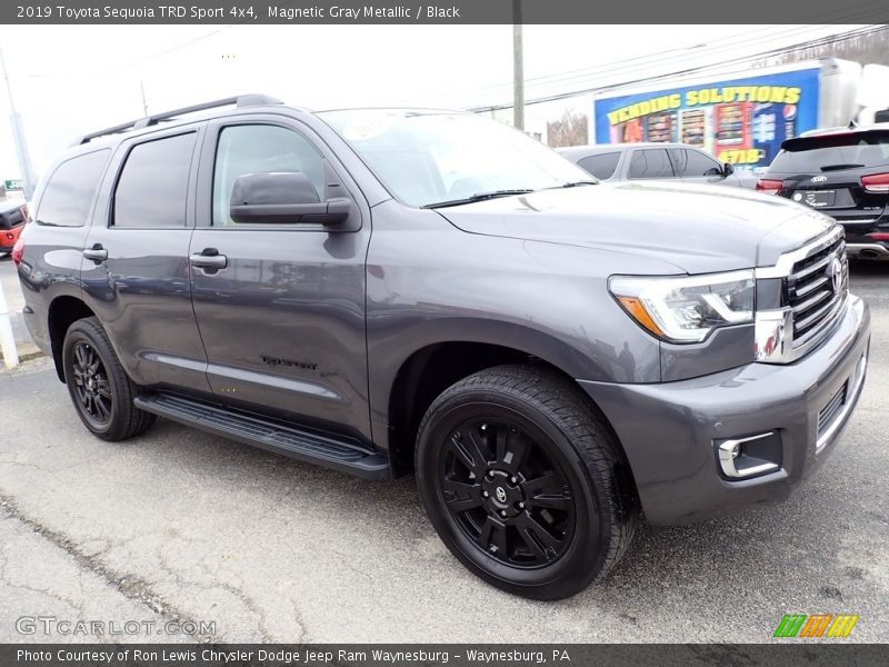 Magnetic Gray Metallic / Black 2019 Toyota Sequoia TRD Sport 4x4