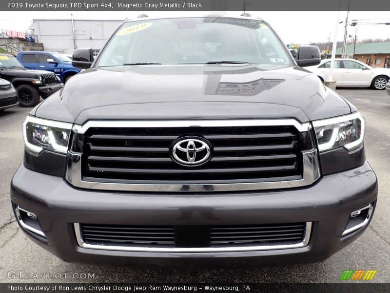 Magnetic Gray Metallic / Black 2019 Toyota Sequoia TRD Sport 4x4