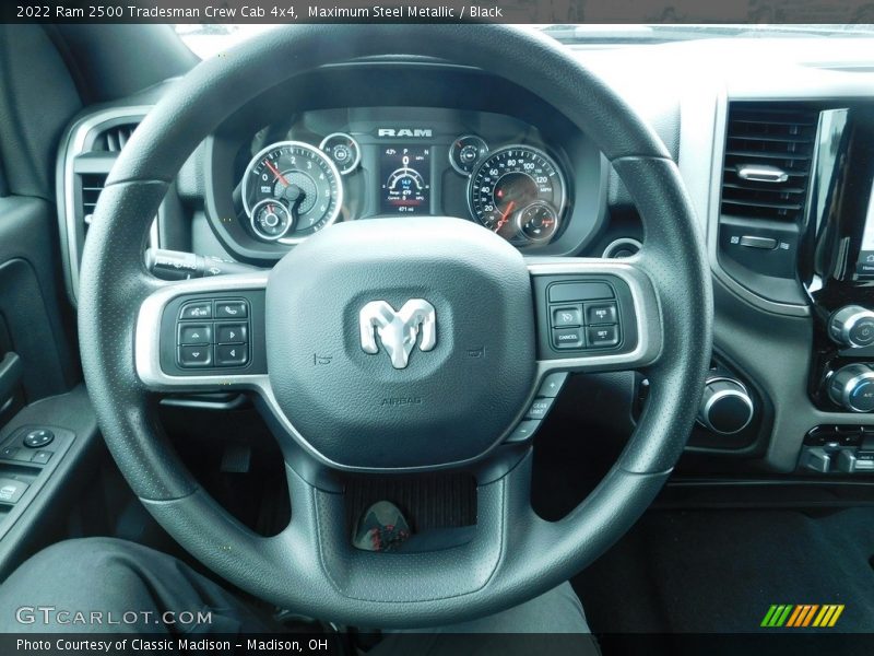 Maximum Steel Metallic / Black 2022 Ram 2500 Tradesman Crew Cab 4x4
