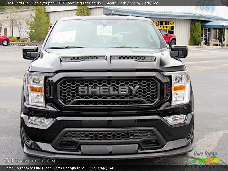 Agate Black / Shelby Black/Red 2021 Ford F150 Shelby Super Snake Sport Regular Cab 4x4