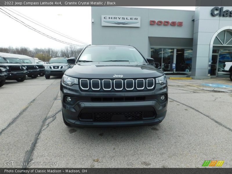 Granite Crystal Metallic / Black 2022 Jeep Compass Latitude 4x4