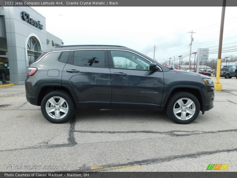 Granite Crystal Metallic / Black 2022 Jeep Compass Latitude 4x4