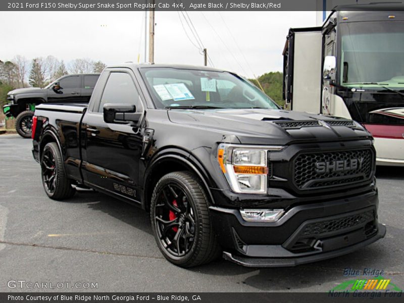 Front 3/4 View of 2021 F150 Shelby Super Snake Sport Regular Cab 4x4