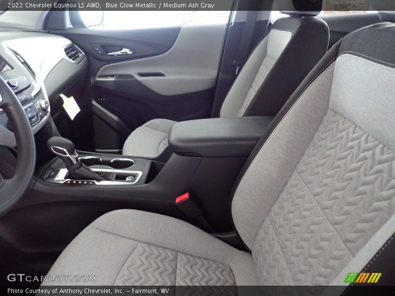 Blue Glow Metallic / Medium Ash Gray 2022 Chevrolet Equinox LS AWD