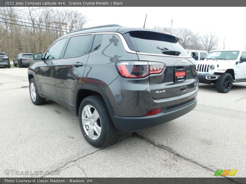 Granite Crystal Metallic / Black 2022 Jeep Compass Latitude 4x4