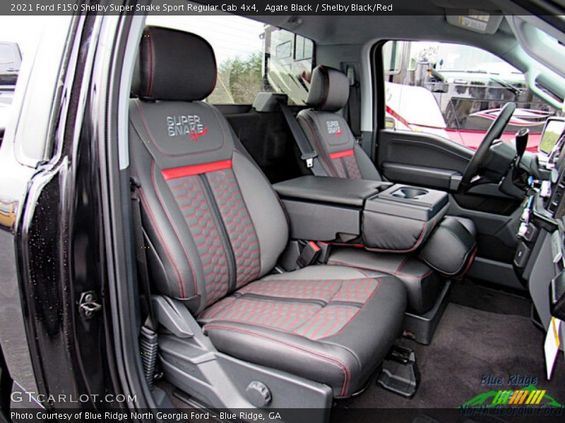 Front Seat of 2021 F150 Shelby Super Snake Sport Regular Cab 4x4
