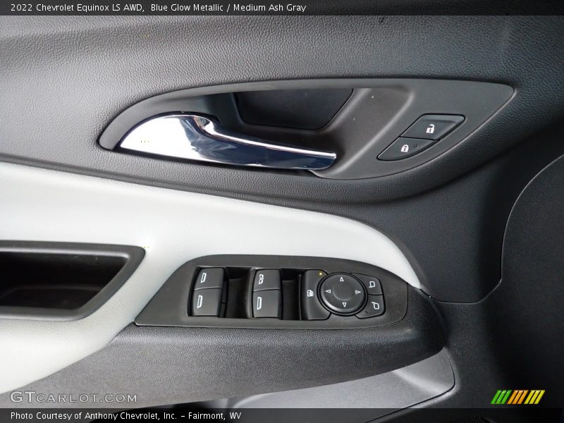 Blue Glow Metallic / Medium Ash Gray 2022 Chevrolet Equinox LS AWD