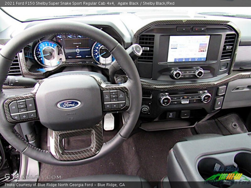 Dashboard of 2021 F150 Shelby Super Snake Sport Regular Cab 4x4