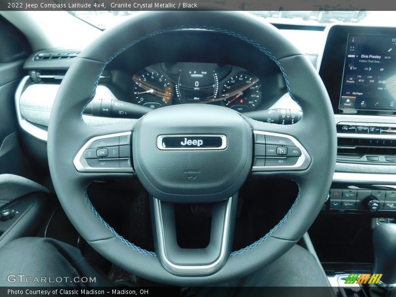 Granite Crystal Metallic / Black 2022 Jeep Compass Latitude 4x4