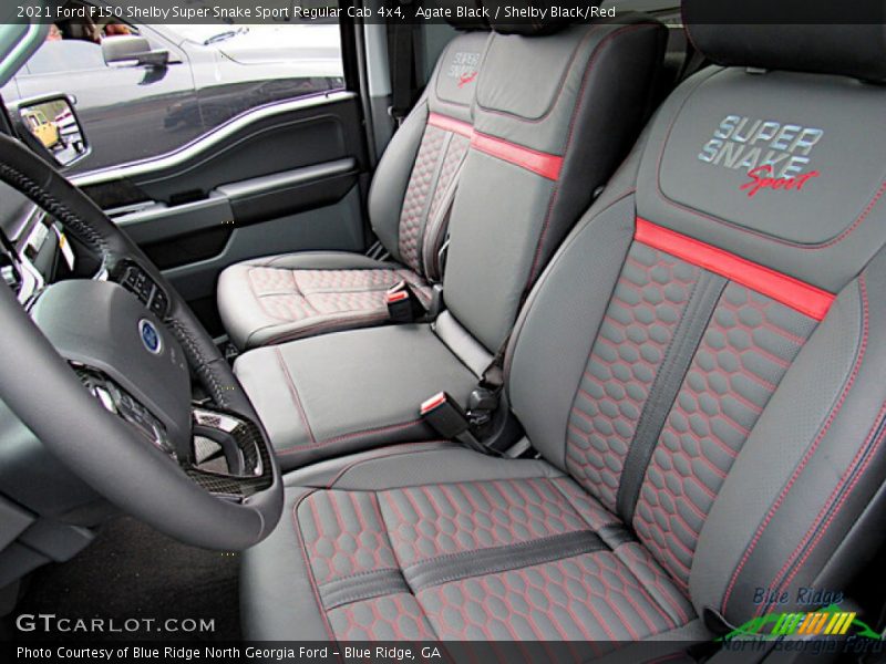 Agate Black / Shelby Black/Red 2021 Ford F150 Shelby Super Snake Sport Regular Cab 4x4
