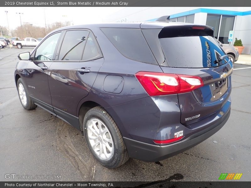 Storm Blue Metallic / Medium Ash Gray 2019 Chevrolet Equinox LS