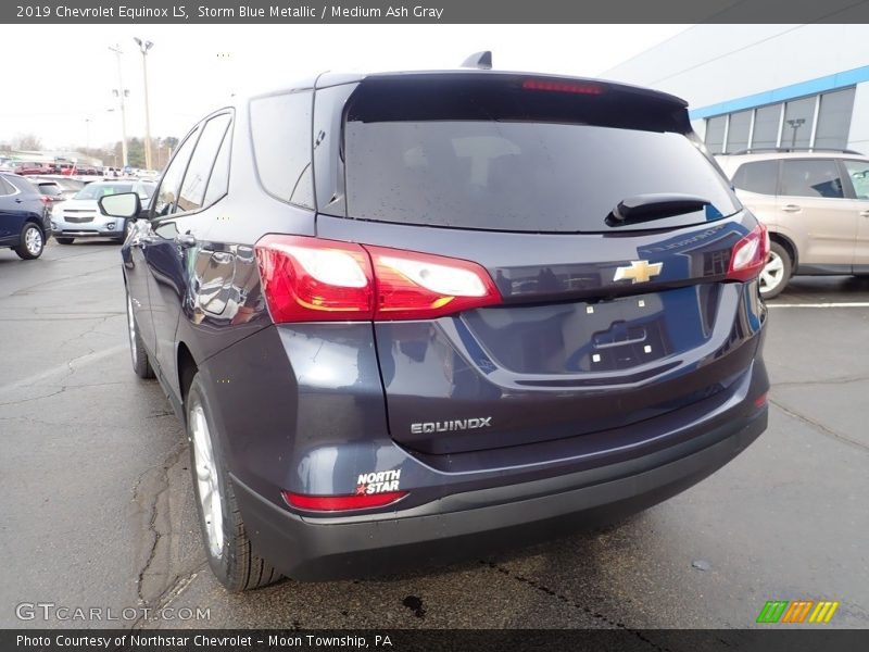Storm Blue Metallic / Medium Ash Gray 2019 Chevrolet Equinox LS