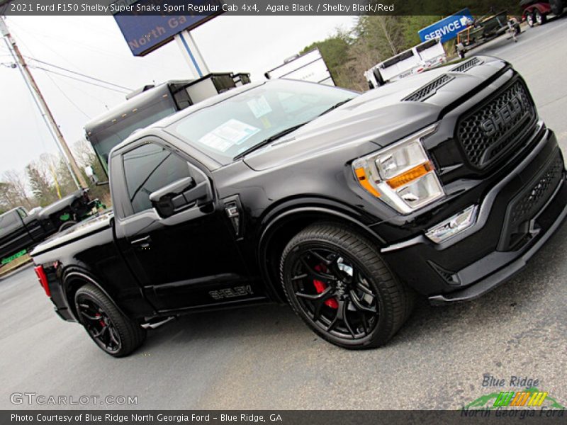Agate Black / Shelby Black/Red 2021 Ford F150 Shelby Super Snake Sport Regular Cab 4x4
