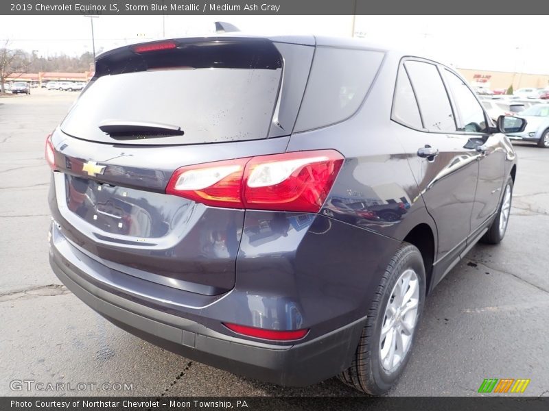 Storm Blue Metallic / Medium Ash Gray 2019 Chevrolet Equinox LS