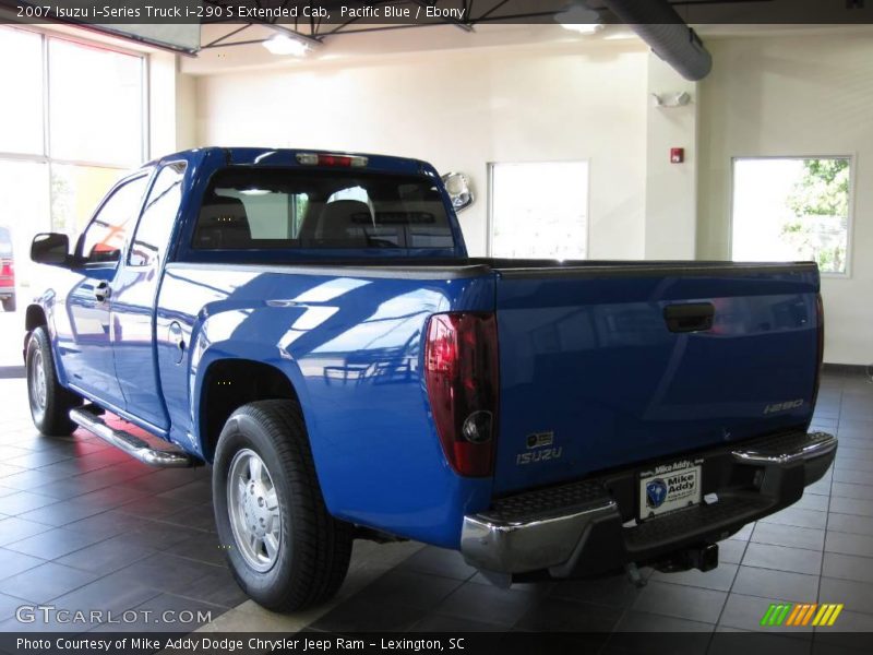 Pacific Blue / Ebony 2007 Isuzu i-Series Truck i-290 S Extended Cab