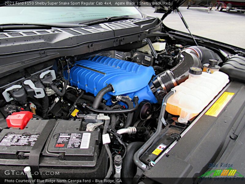  2021 F150 Shelby Super Snake Sport Regular Cab 4x4 Engine - 5.0 Liter Shelby Supercharged DOHC 32-Valve Ti-VCT E85 V8