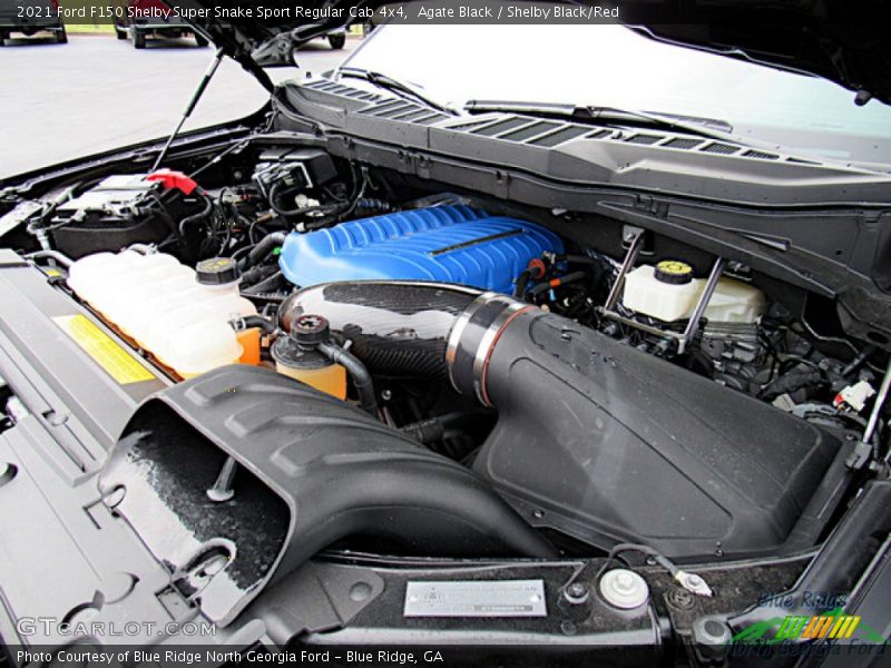 Agate Black / Shelby Black/Red 2021 Ford F150 Shelby Super Snake Sport Regular Cab 4x4