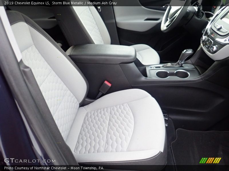 Storm Blue Metallic / Medium Ash Gray 2019 Chevrolet Equinox LS