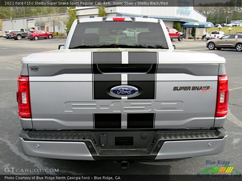 Iconic Silver / Shelby Black/Red 2021 Ford F150 Shelby Super Snake Sport Regular Cab 4x4
