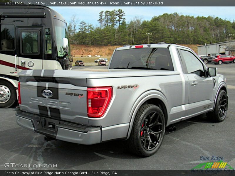 Iconic Silver / Shelby Black/Red 2021 Ford F150 Shelby Super Snake Sport Regular Cab 4x4