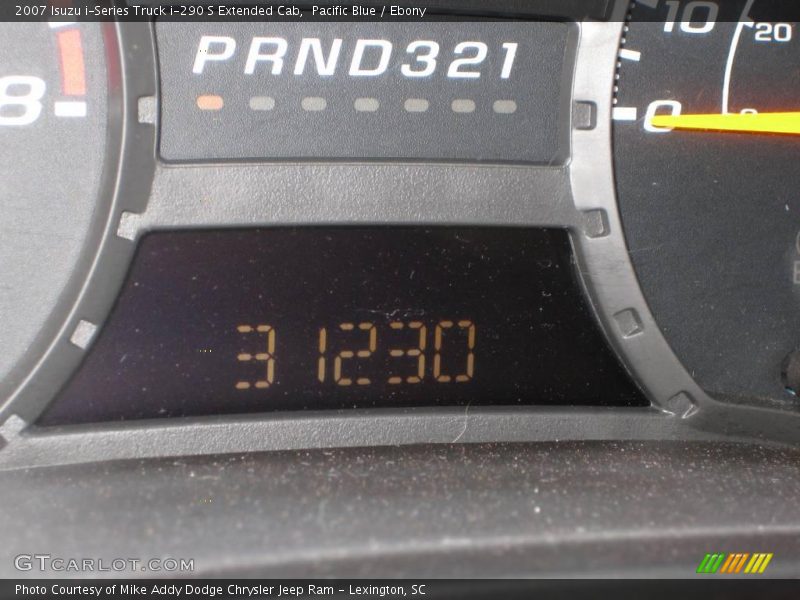 Pacific Blue / Ebony 2007 Isuzu i-Series Truck i-290 S Extended Cab