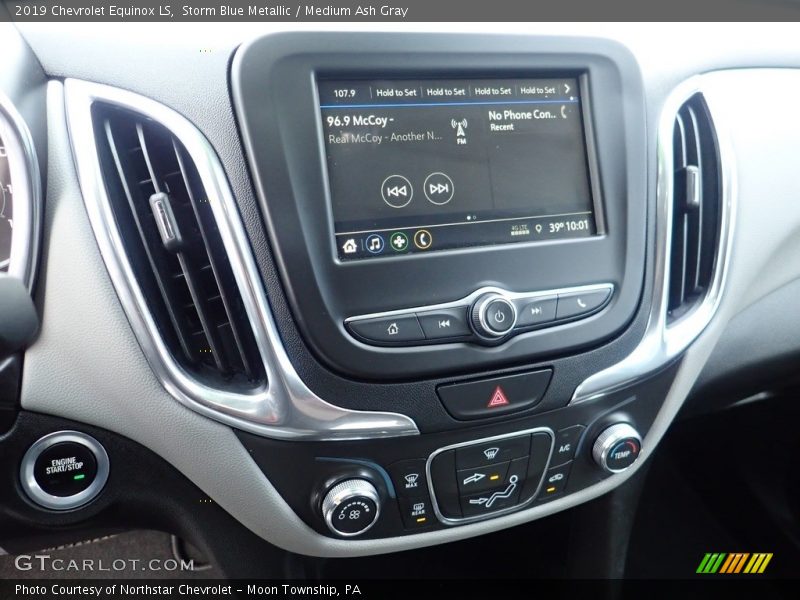 Storm Blue Metallic / Medium Ash Gray 2019 Chevrolet Equinox LS