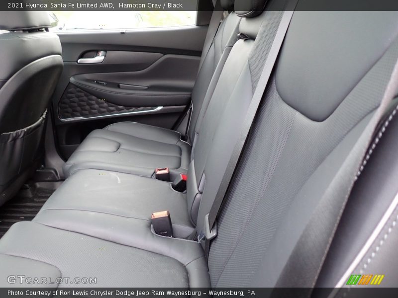 Hampton Gray / Black 2021 Hyundai Santa Fe Limited AWD