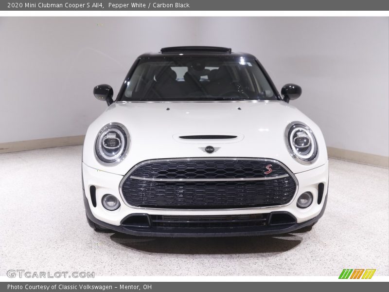 Pepper White / Carbon Black 2020 Mini Clubman Cooper S All4