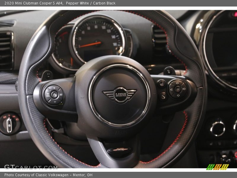 Pepper White / Carbon Black 2020 Mini Clubman Cooper S All4