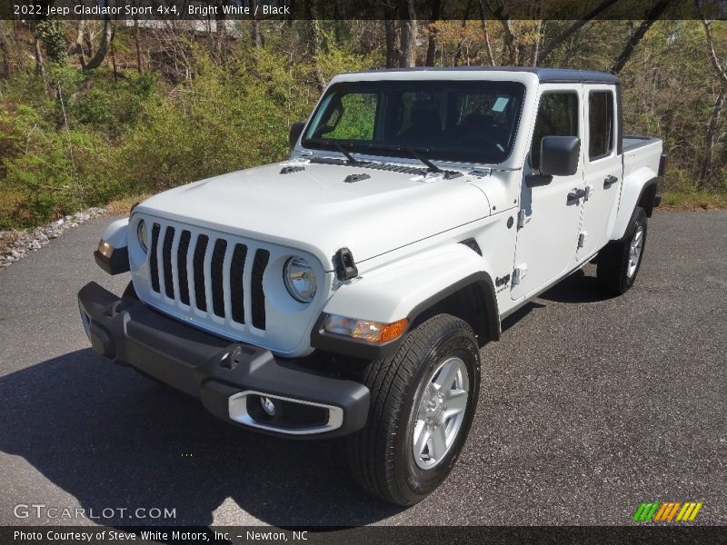 Bright White / Black 2022 Jeep Gladiator Sport 4x4