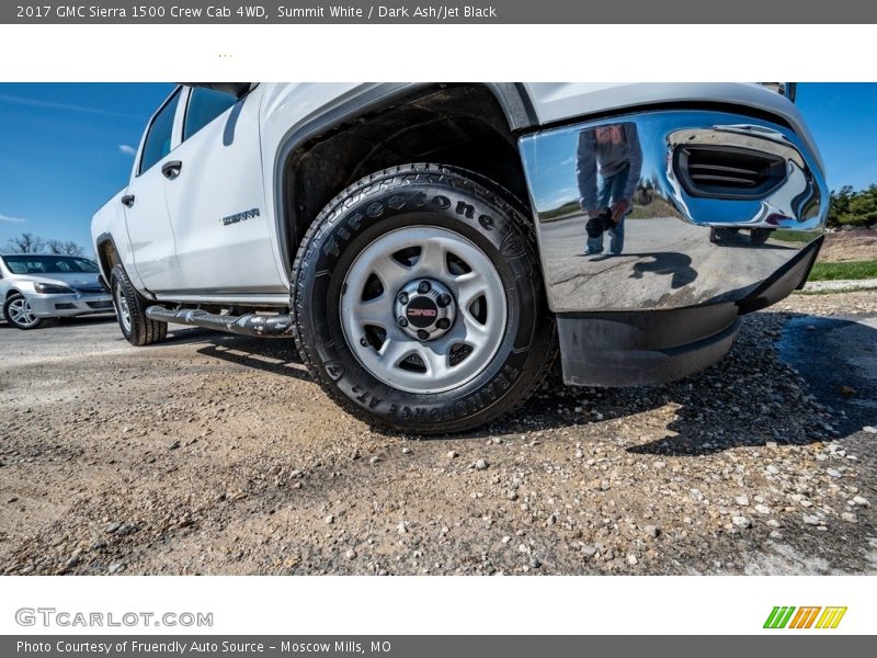 Summit White / Dark Ash/Jet Black 2017 GMC Sierra 1500 Crew Cab 4WD