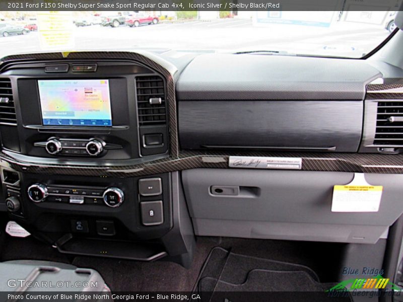 Dashboard of 2021 F150 Shelby Super Snake Sport Regular Cab 4x4