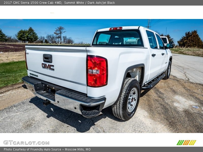 Summit White / Dark Ash/Jet Black 2017 GMC Sierra 1500 Crew Cab 4WD