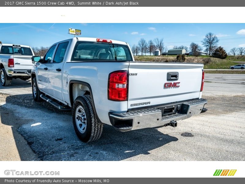 Summit White / Dark Ash/Jet Black 2017 GMC Sierra 1500 Crew Cab 4WD