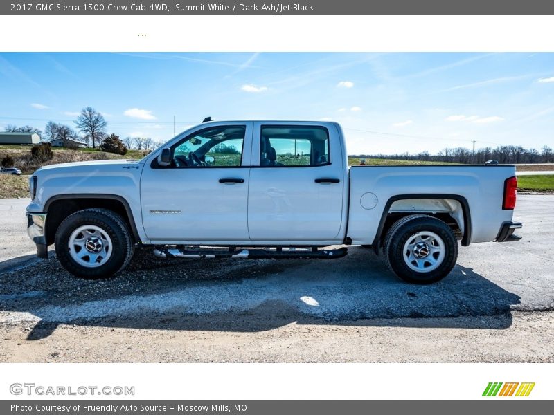 Summit White / Dark Ash/Jet Black 2017 GMC Sierra 1500 Crew Cab 4WD