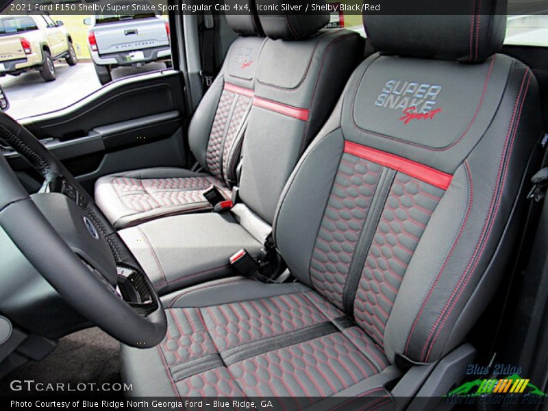 Iconic Silver / Shelby Black/Red 2021 Ford F150 Shelby Super Snake Sport Regular Cab 4x4